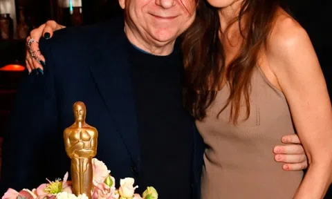 Dương Tử Quỳnh và bạn trai mừng giải Oscar